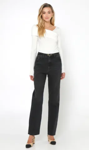 Petra Knit Top White