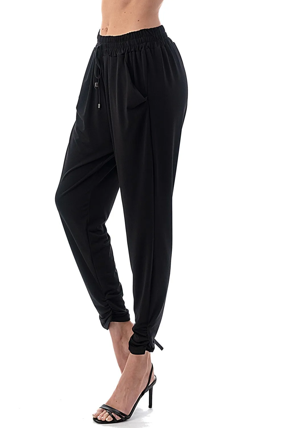 Relaxed-Fit Drawstring Jogger Pants