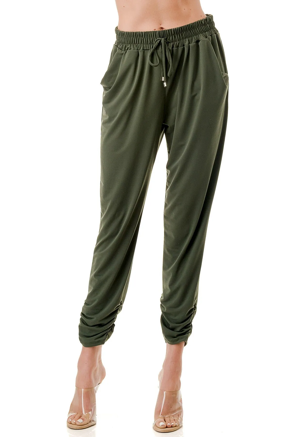 Relaxed-Fit Drawstring Jogger Pants