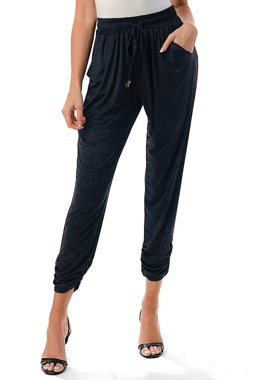 Relaxed-Fit Drawstring Jogger Pants