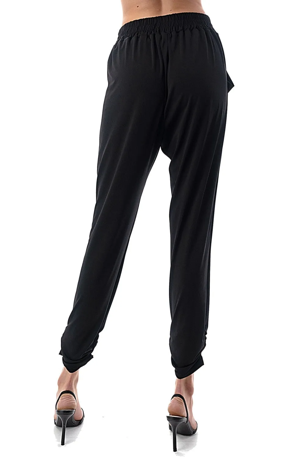Relaxed-Fit Drawstring Jogger Pants