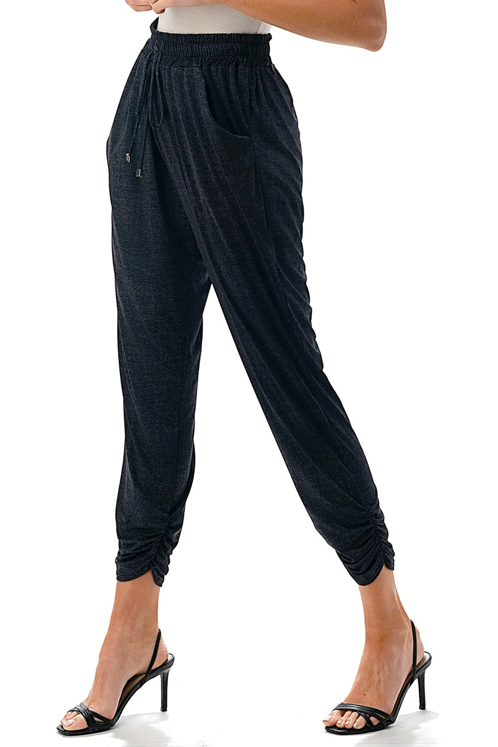 Relaxed-Fit Drawstring Jogger Pants