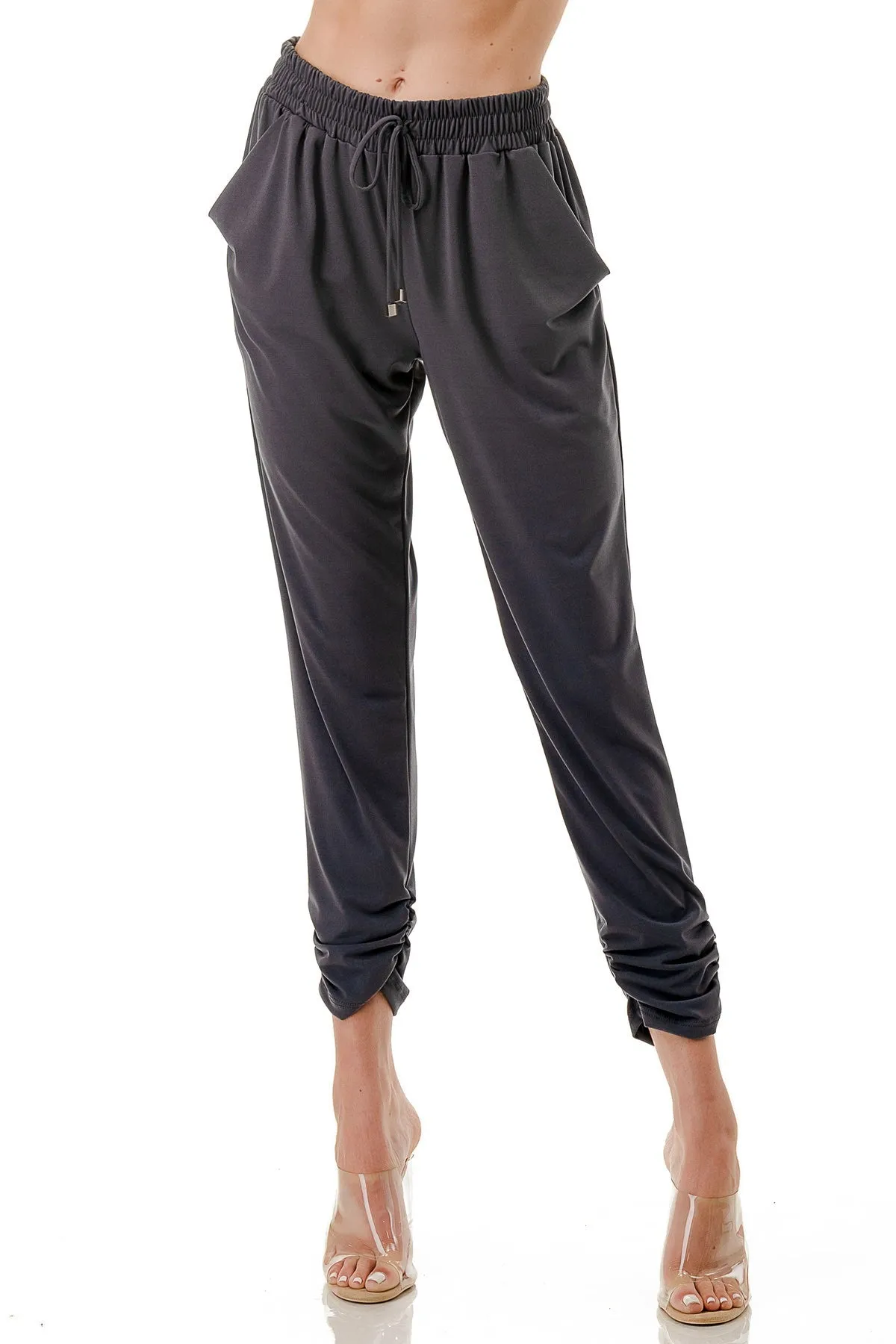 Relaxed-Fit Drawstring Jogger Pants