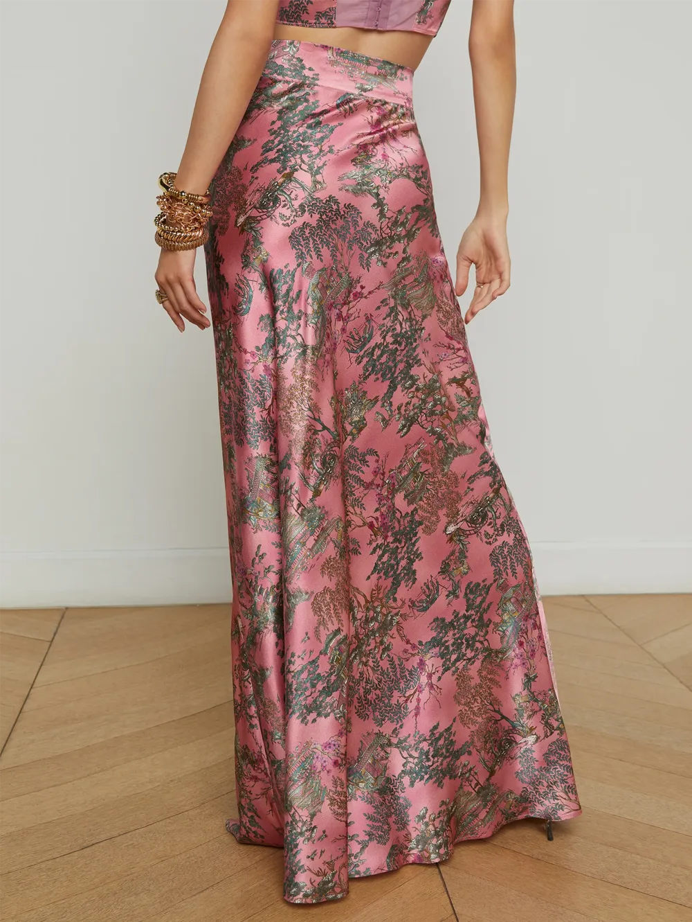 Ryker Silk Maxi Skirt
