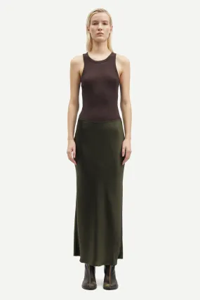 Samsoe Samsoe Saagneta Long Skirt / Forest Night