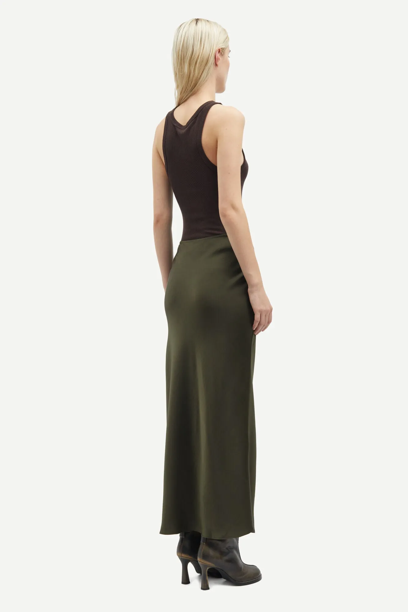 Samsoe Samsoe Saagneta Long Skirt / Forest Night