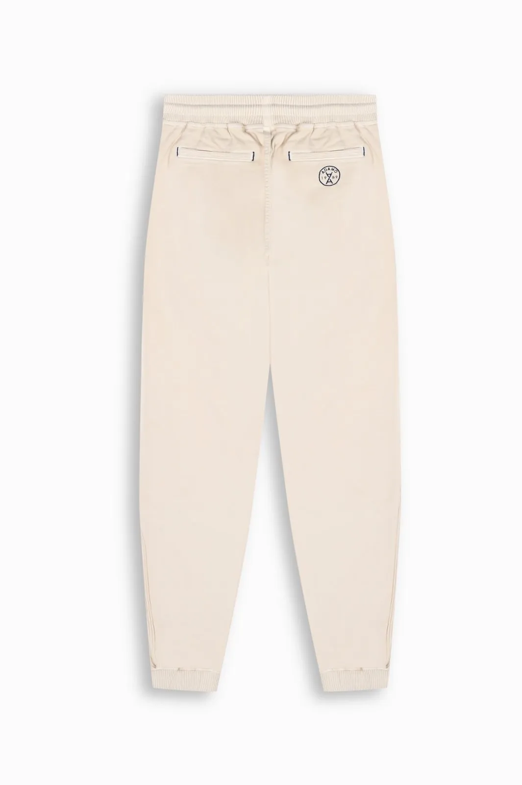 Sand Beige Relaxed-Fit Joggers