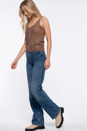 Soft & Sweet Sleeveless Sweater Top