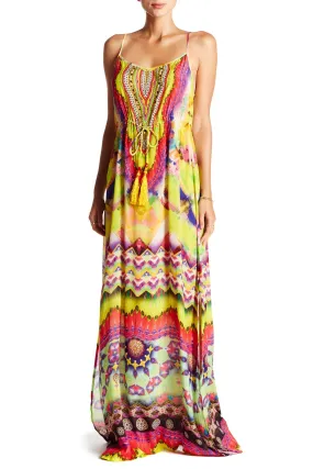 Spaghetti Strap Long Maxi Dress