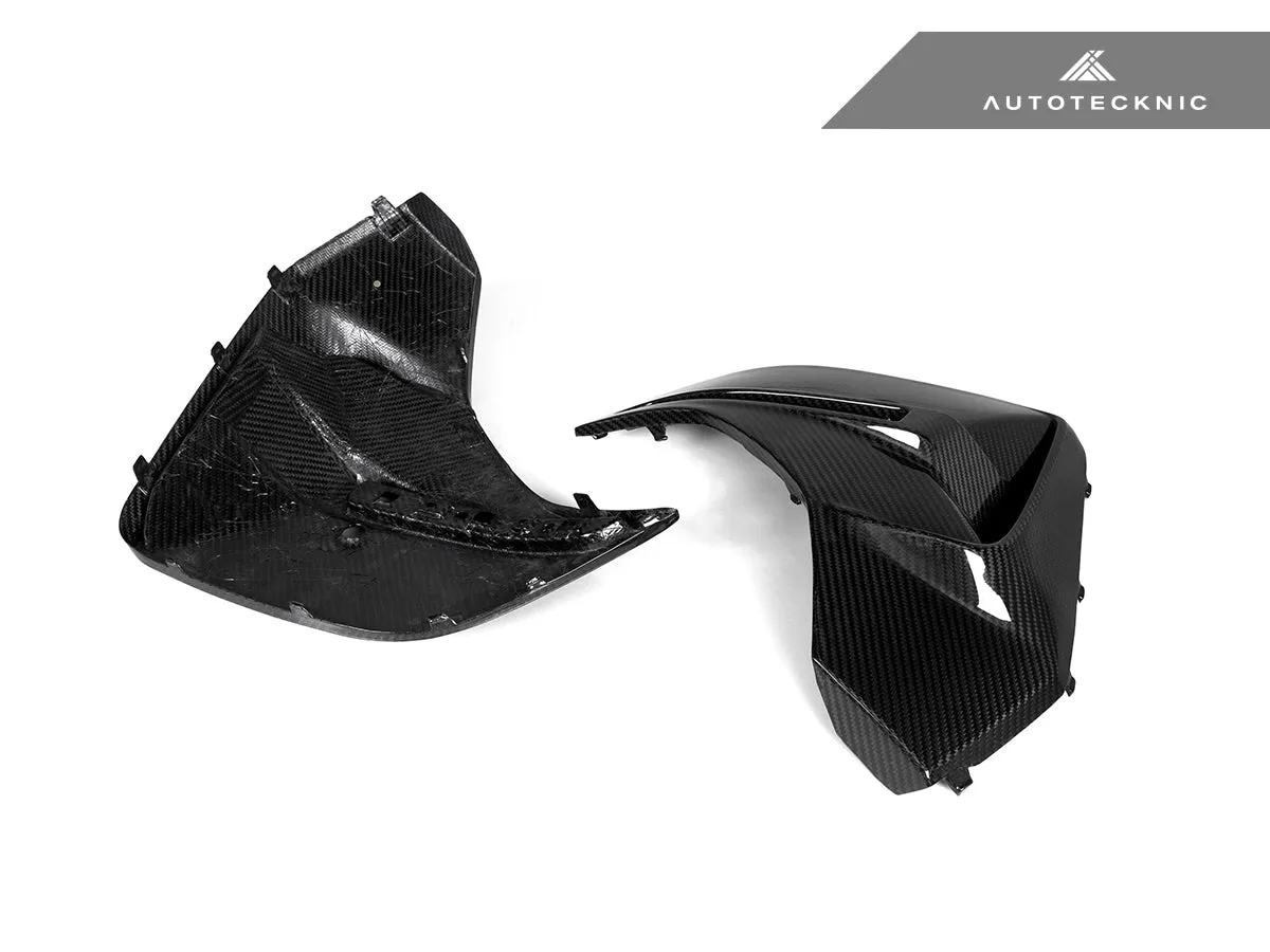 SQ-Aero Dry Carbon Rear Bumper Trim Set - G26 4-Series Gran Coupe