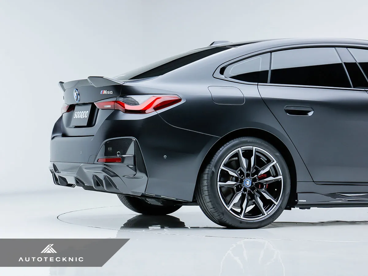 SQ-Aero Dry Carbon Rear Bumper Trim Set - G26 4-Series Gran Coupe