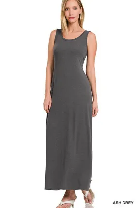 Summer Maxi Dress Sleeveless Casual