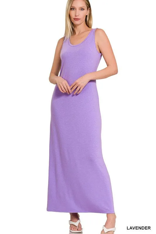 Summer Maxi Dress Sleeveless Casual