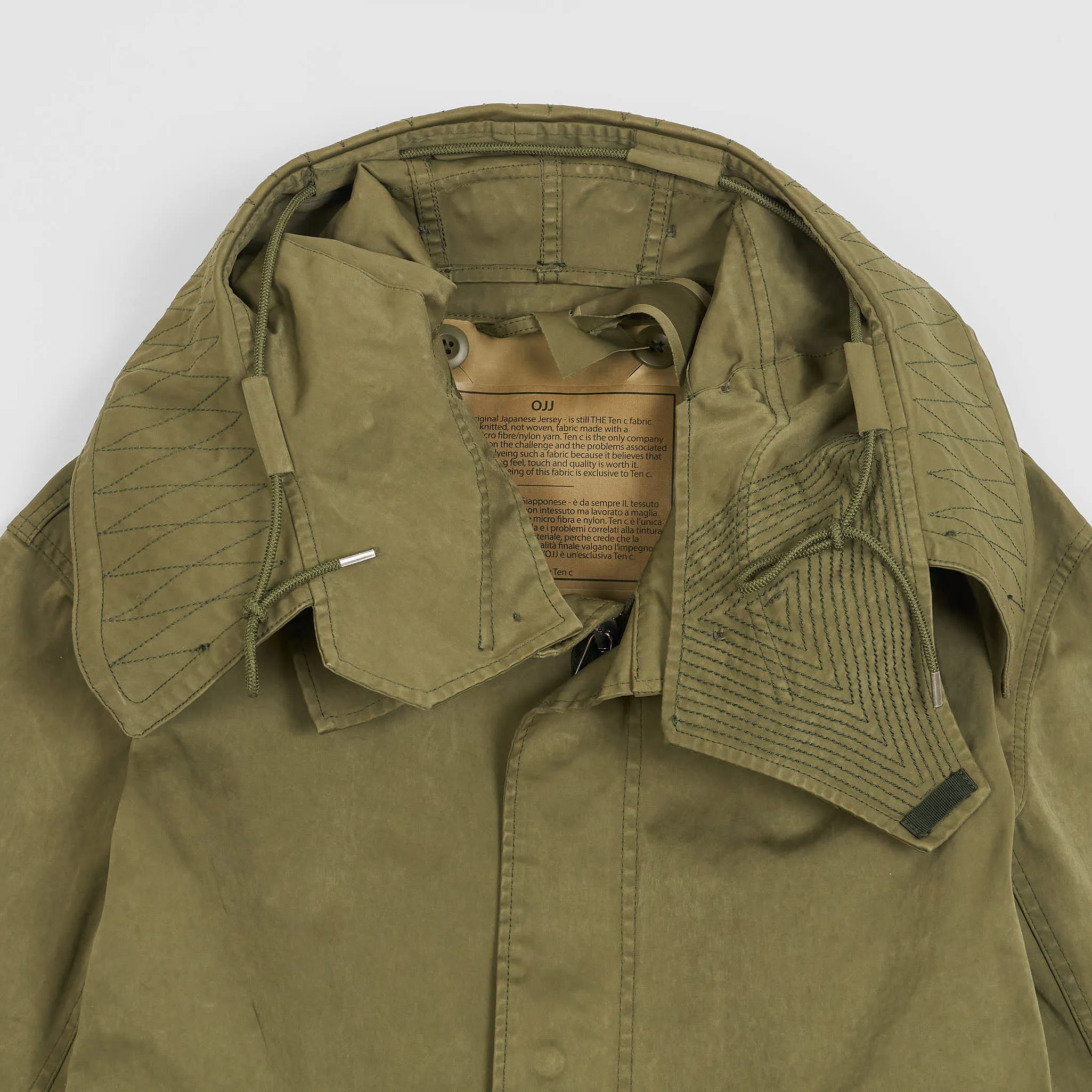 Ten c Fishtail Parka Unlined