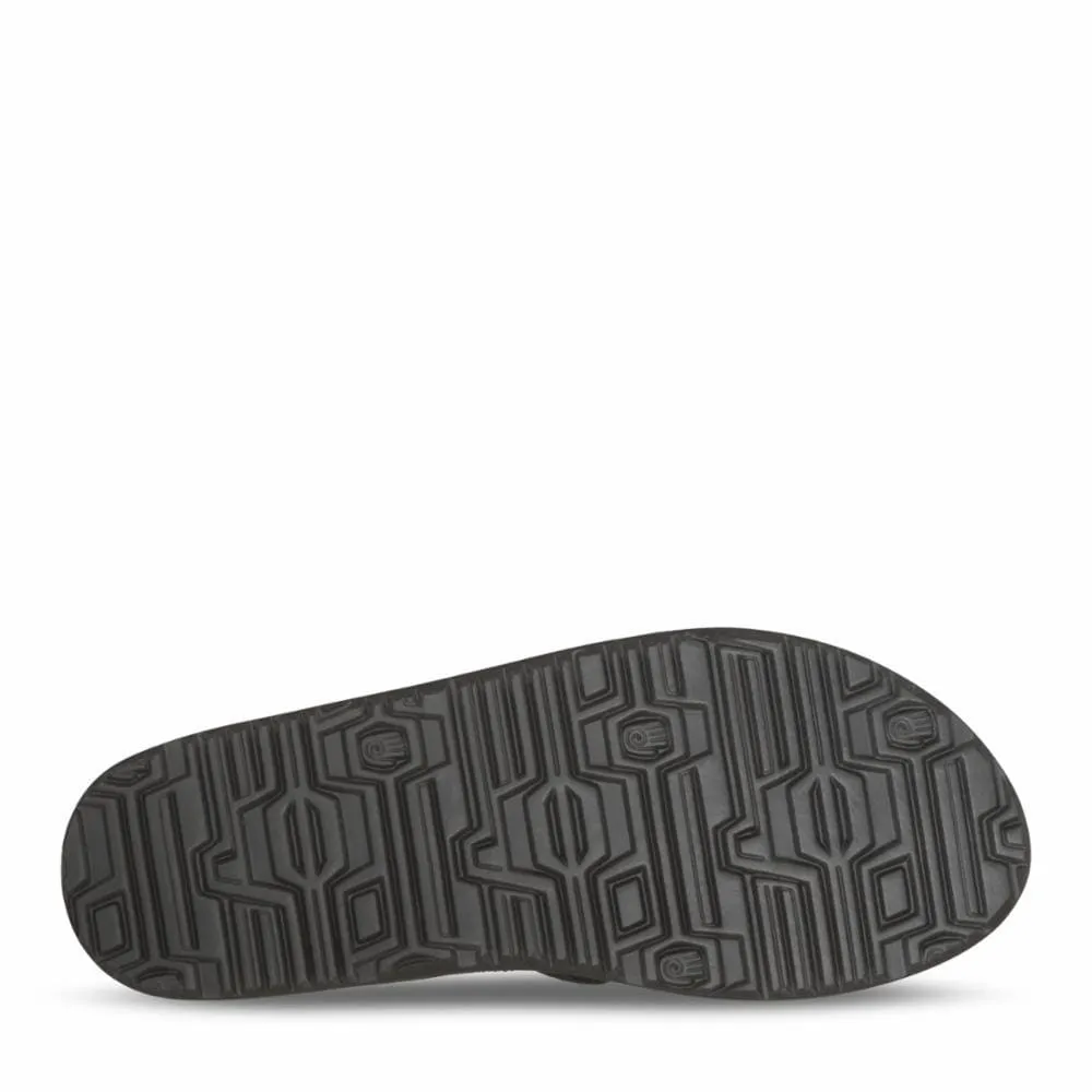 Teva Women's Mush II Flips- Fronds Black