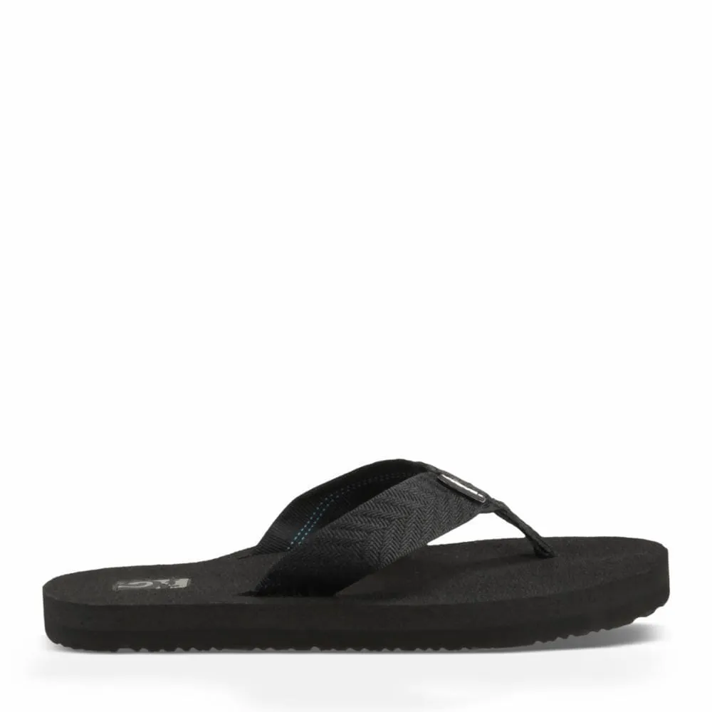Teva Women's Mush II Flips- Fronds Black