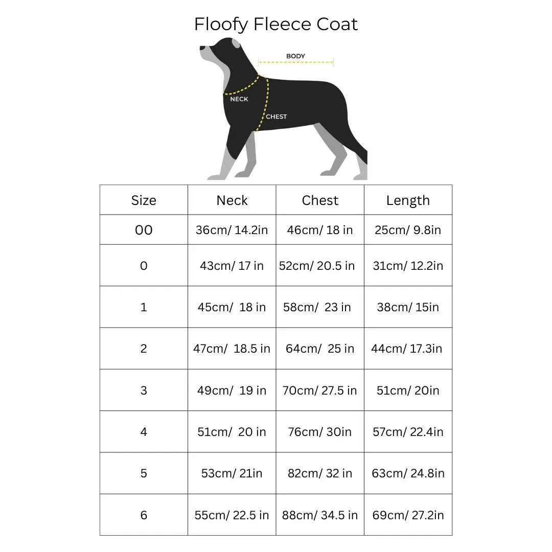 The Floofy Fleece Dog Coat | Berry Gingham