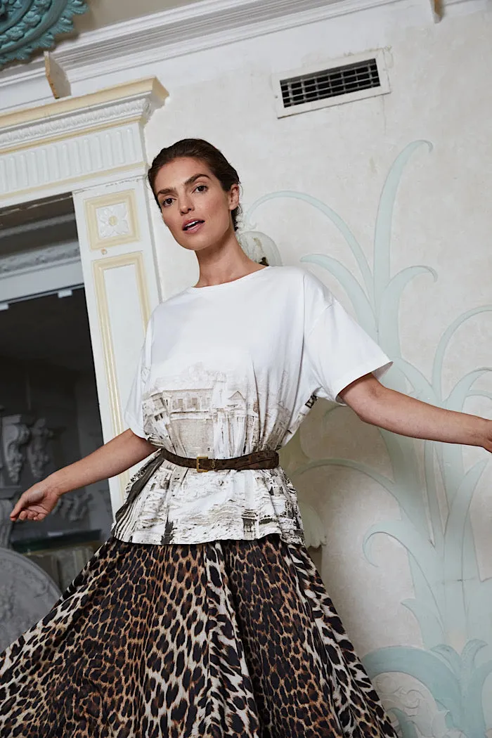 TWO WAY SKIRT - LEOPARD