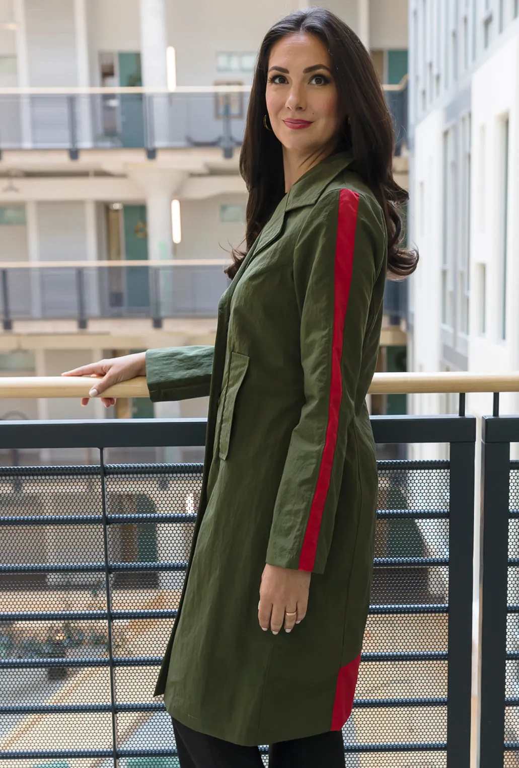 URBAN RAINCOAT · moss