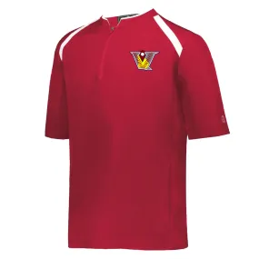 Velo FP - Clubhouse Short Sleeve Cage Jacket - Scarlet (229581/229681)