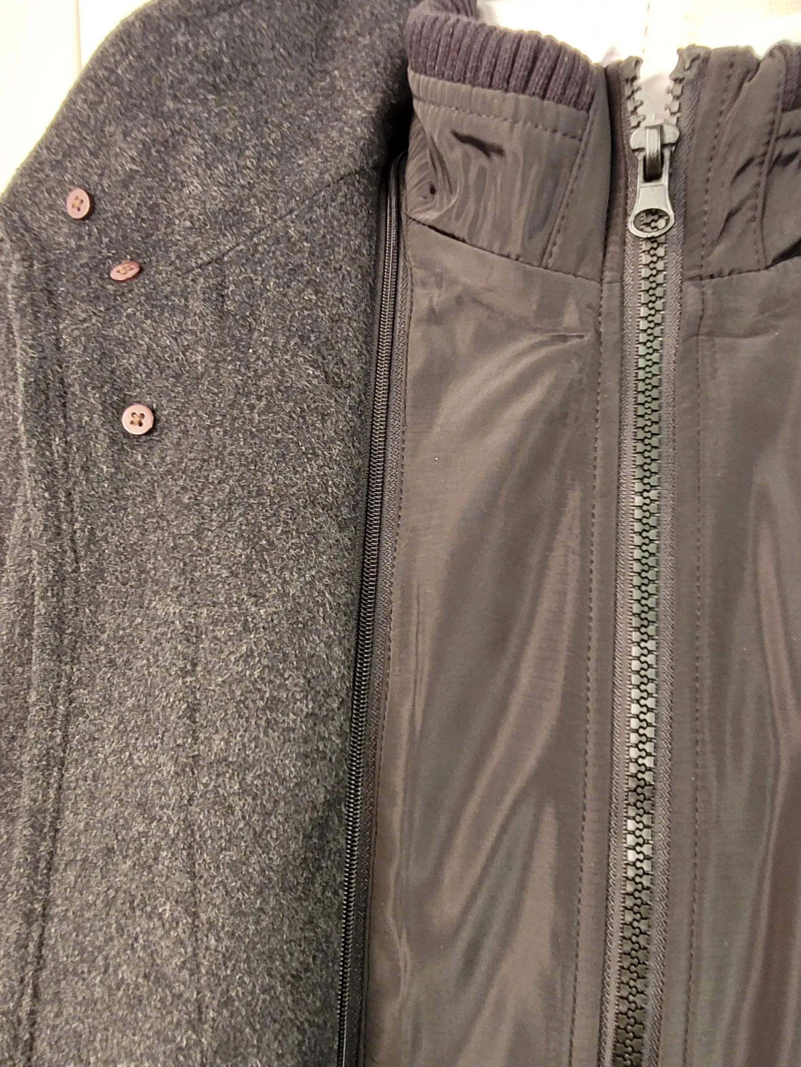 Viyella - Car Coat - Cashmere Blend - 6-Buttons - Modern Fit -557909
