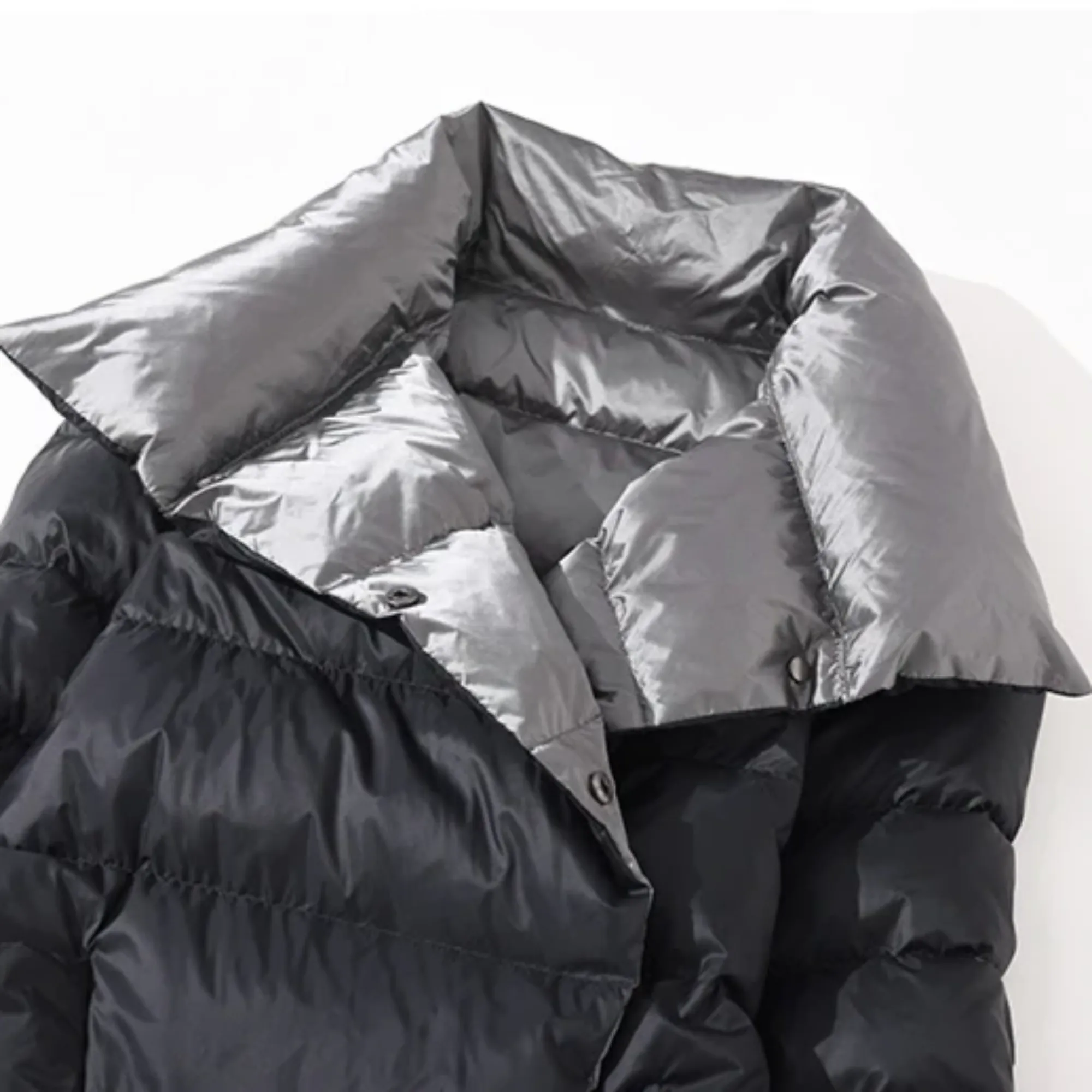 Women's Double Sided Warm Long Parka
