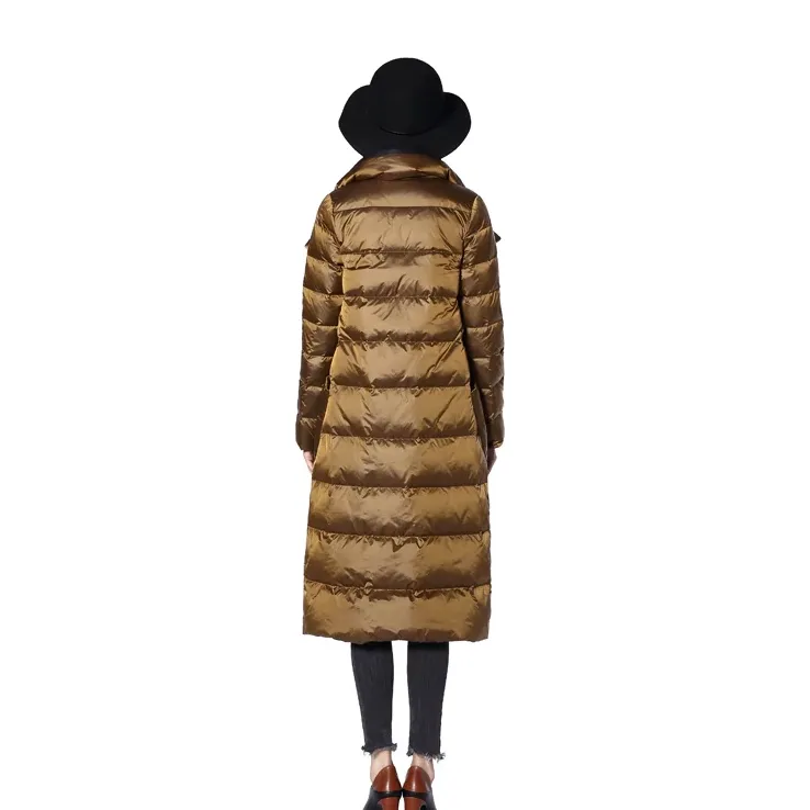 Women's Double Sided Warm Long Parka