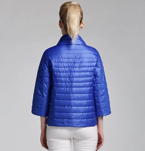 Women's Spring Warm Cotton-Padded Short Jacket