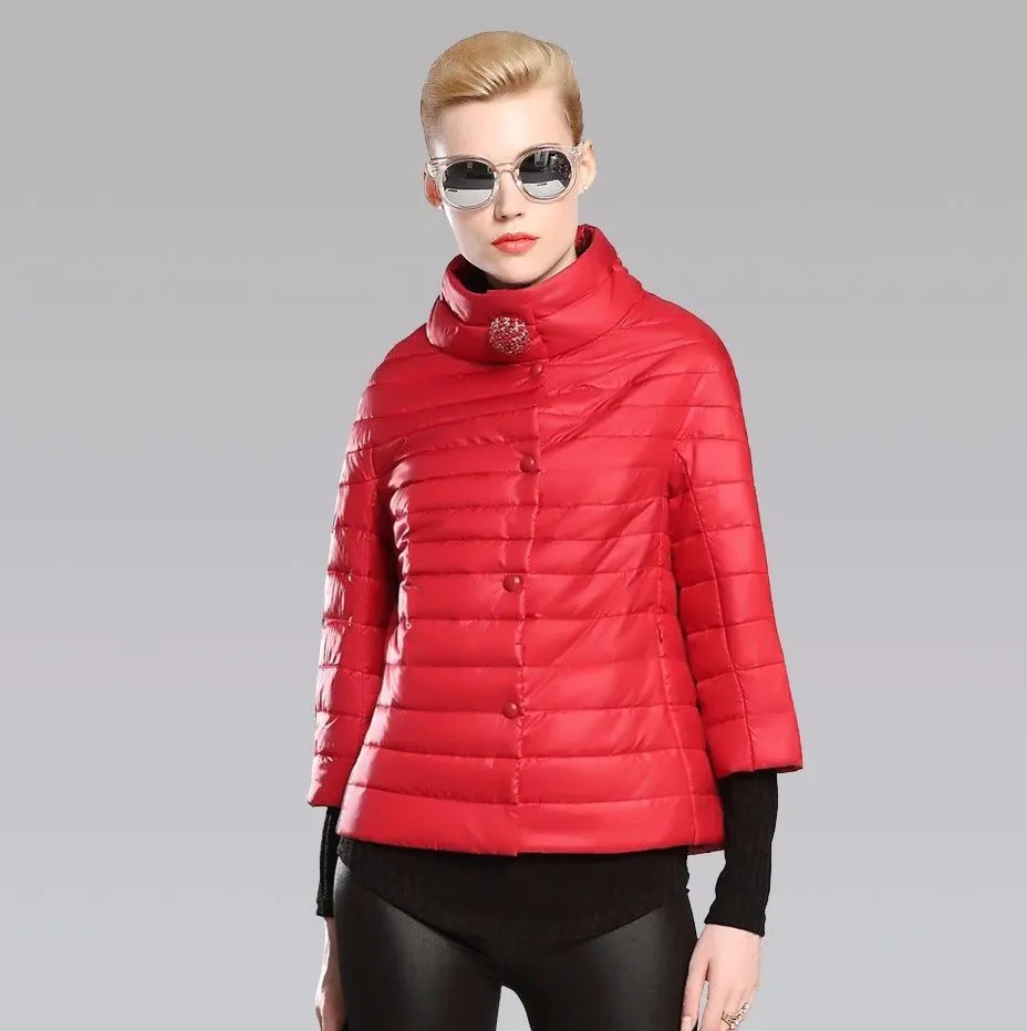 Women's Spring Warm Cotton-Padded Short Jacket