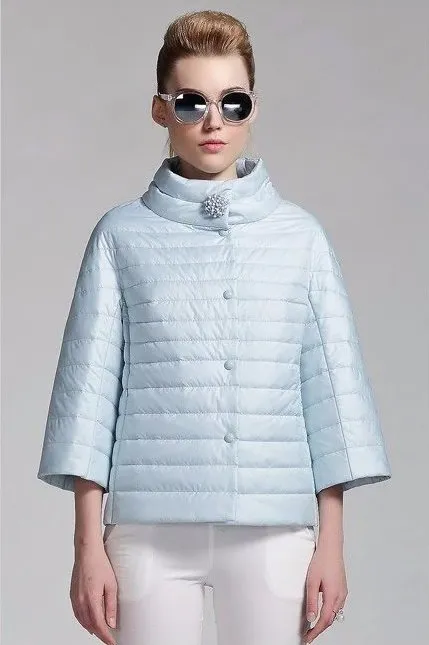 Women's Spring Warm Cotton-Padded Short Jacket