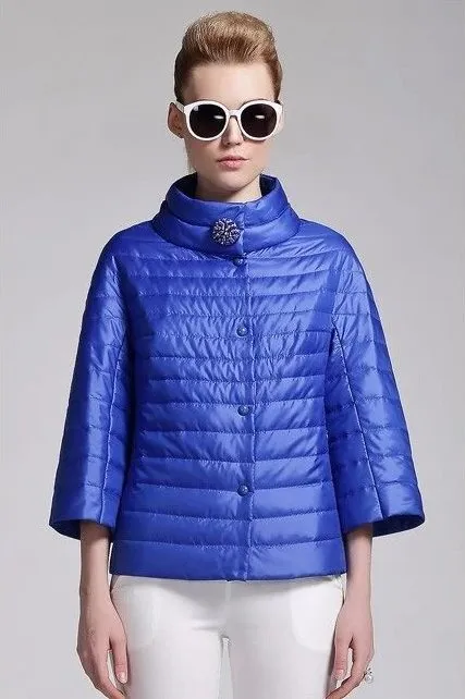 Women's Spring Warm Cotton-Padded Short Jacket