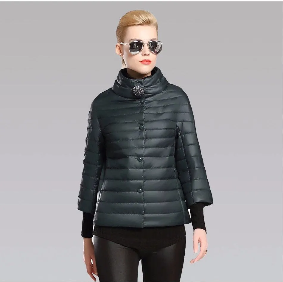 Women's Spring Warm Cotton-Padded Short Jacket