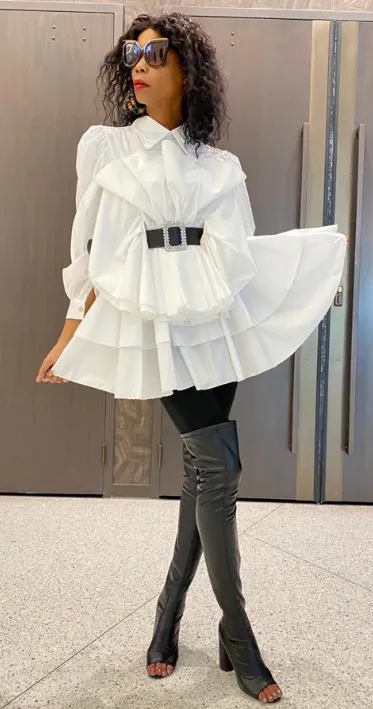 Yajaira's Shirt Dress