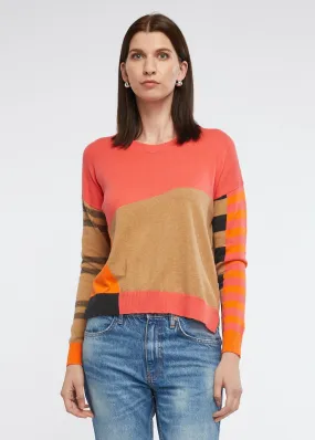 Zaket & Plover - Eclectic Intarsia Jumper Dubarry
