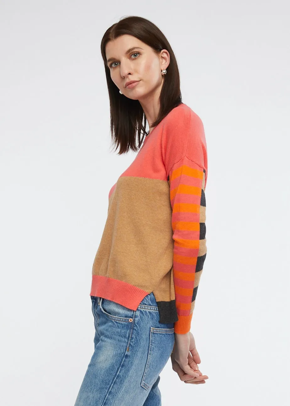 Zaket & Plover - Eclectic Intarsia Jumper Dubarry