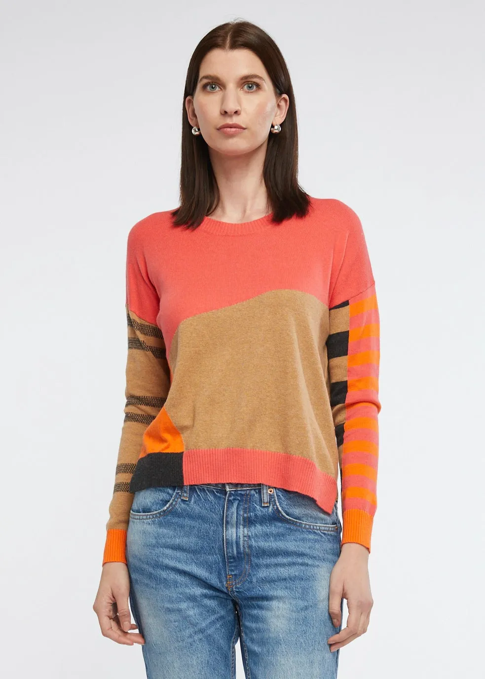 Zaket & Plover - Eclectic Intarsia Jumper Dubarry