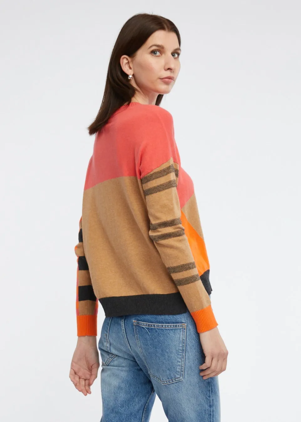 Zaket & Plover - Eclectic Intarsia Jumper Dubarry